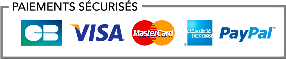 Paiement par CB, Visa, Mastercard, PayPal